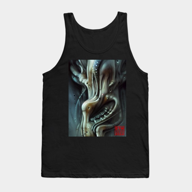 Hr giger inspired Tank Top by Dannythemachine